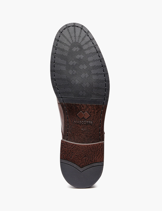 Коричневые мужские полуботинки MASCOTTE 15-611412-0109 | ракурс 5