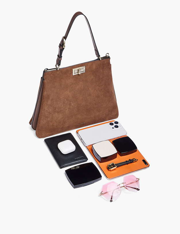 Коричневая женская сумка MASCOTTE 660-5221-0209 | ракурс 6