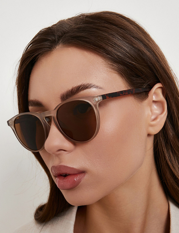 Коричневые женские очки MASCOTTE 793-6112-7709 | ракурс 1