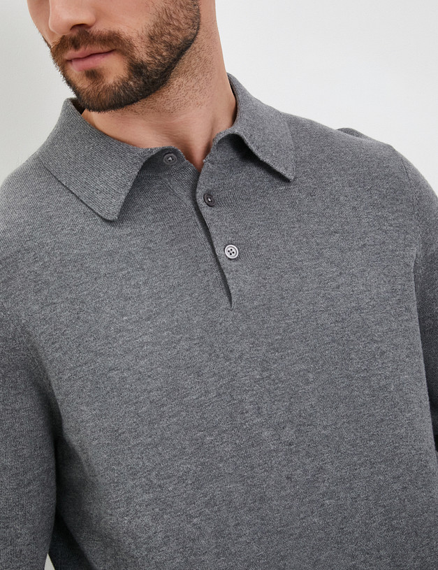 Серый мужской джемпер MASCOTTE 900-4225-2610 | ракурс 5 Серый мужской джемпер MASCOTTE 900-4225-2610 | ракурс 5