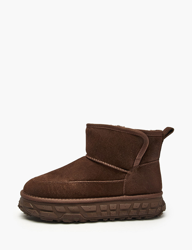 Коричневые женские угги MASCOTTE 234-521151-0209 | ракурс 1