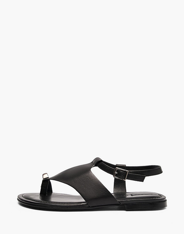 15-612211-0102 Туфли летние женские нат.кожа/нат.кожа черн, Mascotte