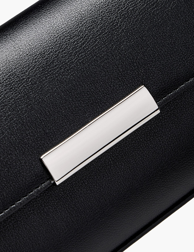 Черный женский клатч MASCOTTE 616-6101-602 | ракурс 4