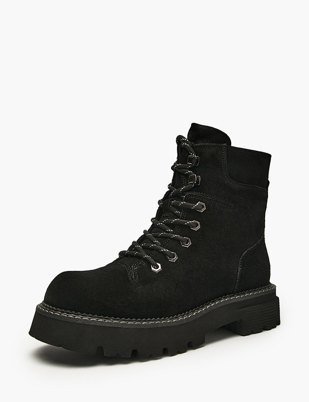 Черные женские ботинки MASCOTTE 58-529621-0202 | ракурс 2