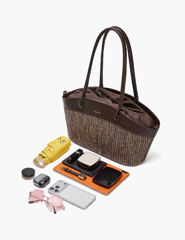 Коричневая женская сумка MASCOTTE 646-6120-209 | ракурс 3