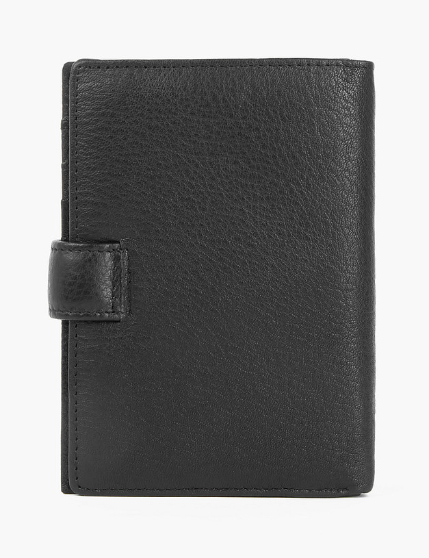 Черный мужской бумажник MASCOTTE 622-2140-102 | ракурс 3
