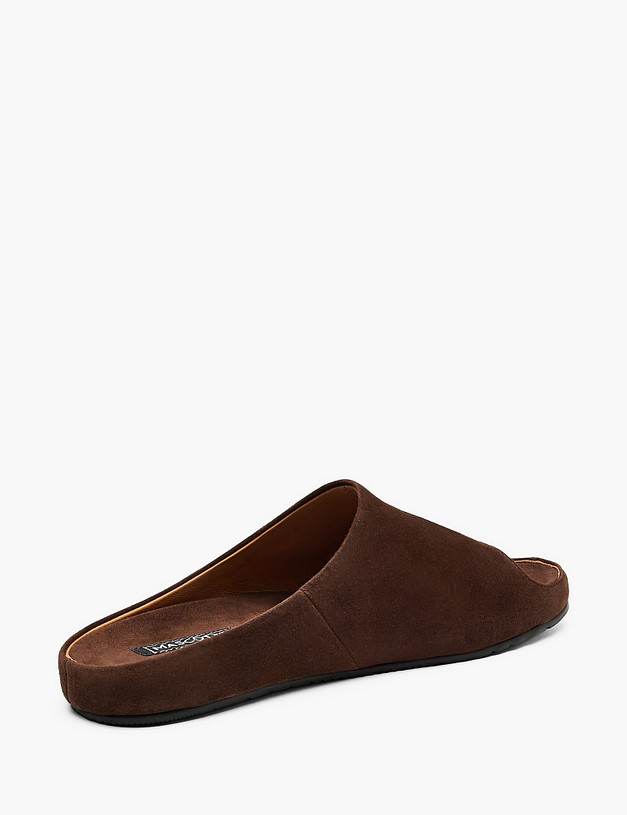 Коричневые женские сабо MASCOTTE 234-611911-4690M | ракурс 3