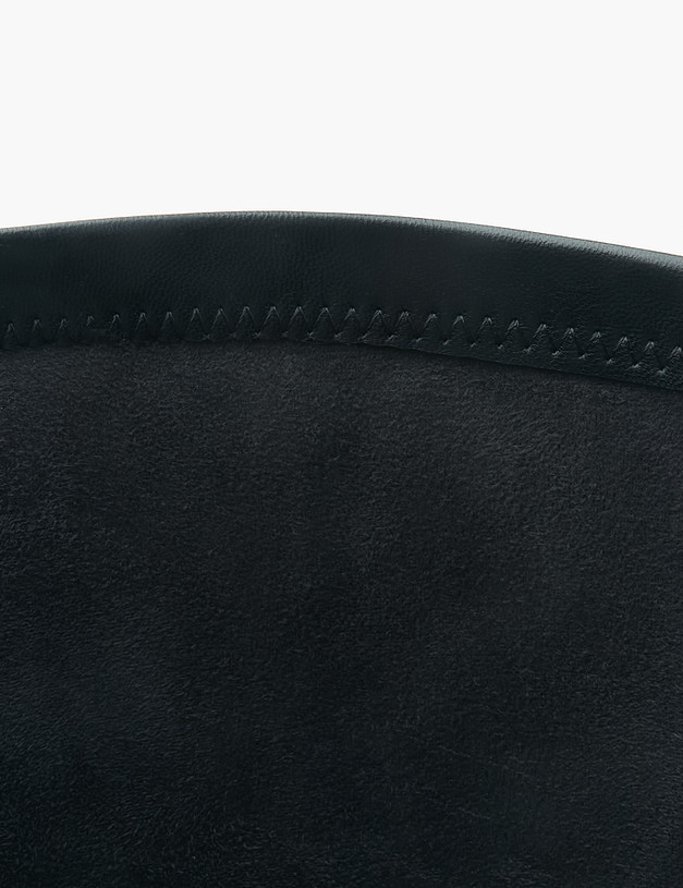 Черные женские ботфорты на массивной подошве MASCOTTE 25-224121-0602 | ракурс 9