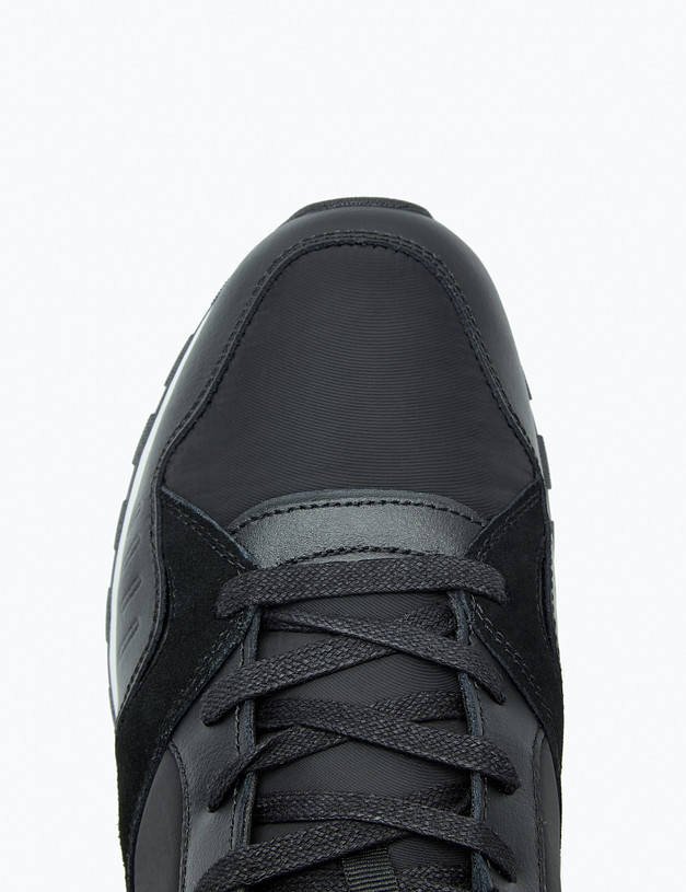 Черные зимние мужские кроссовки MASCOTTE 189-1212355-0602 | ракурс 4