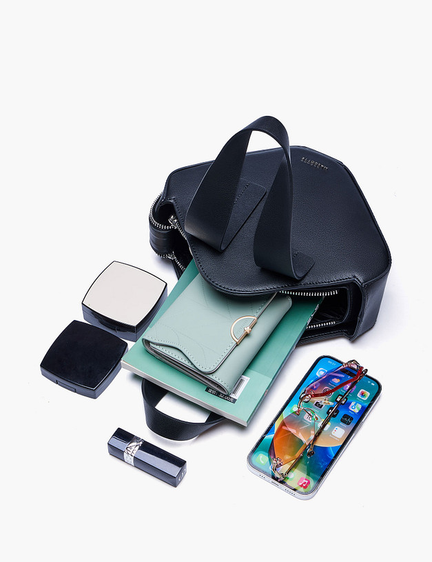 Черная женская сумка MASCOTTE 660-4164-602 | ракурс 6