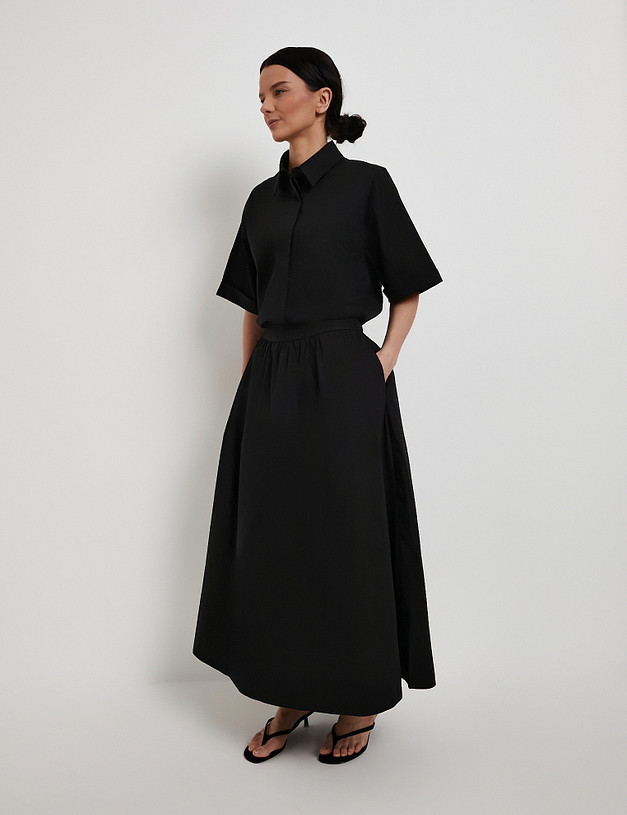 835-6105-2602 Юбка женская черн, Mascotte MASCOTTE 835-6105-2602 | ракурс 5