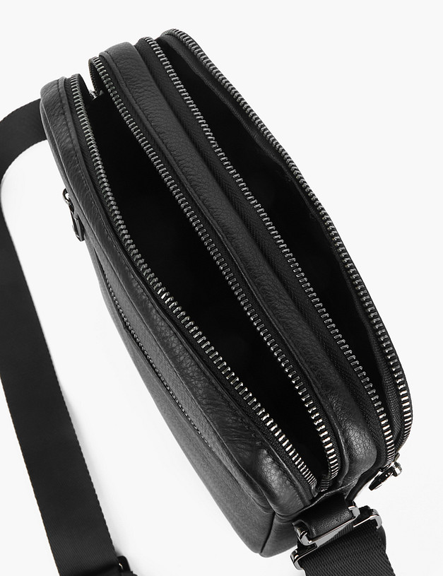 Черная мужская сумка MASCOTTE 622-2114-102 | ракурс 4