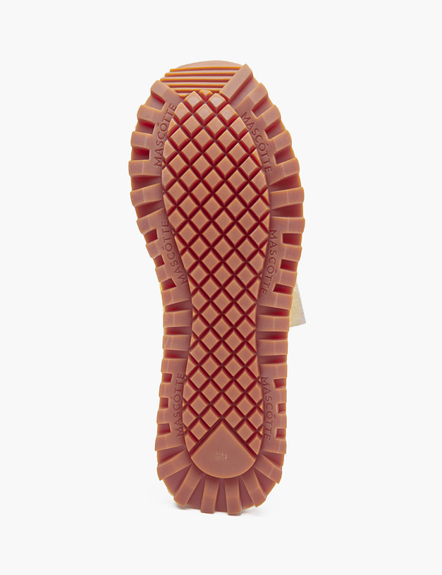 Желто-зеленые женские кроссовки MASCOTTE 47-410421-0204 | ракурс 5