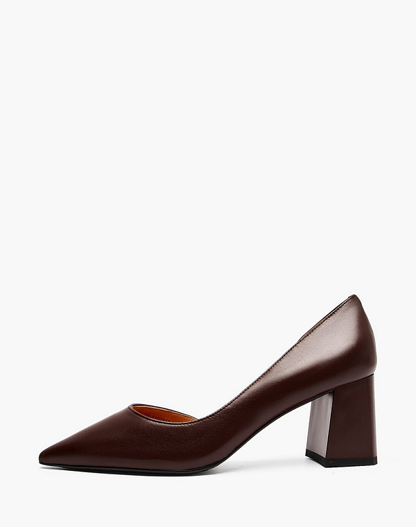 126-6102312-6571M Туфли женские нат.кожа/нат.кожа корич, Mascotte