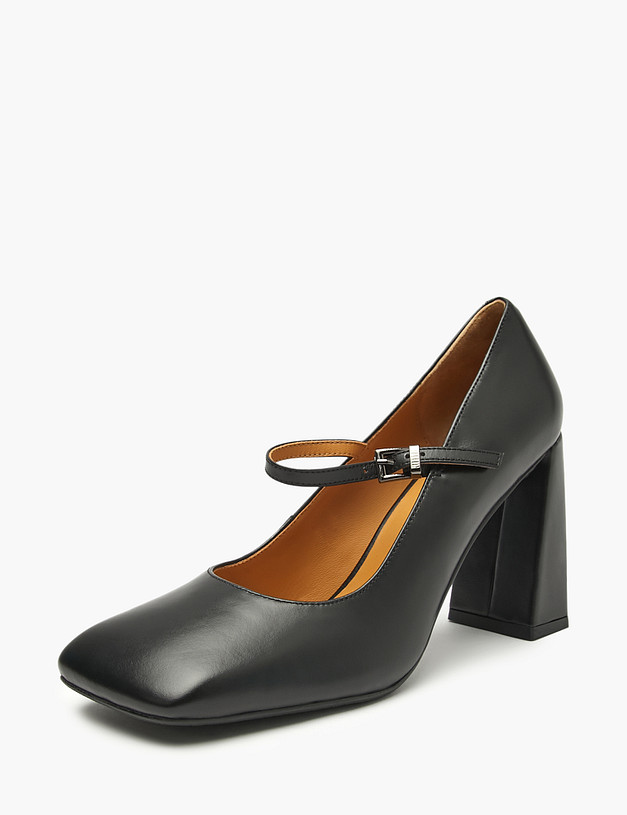 Черные женские туфли Мэри Джейн MASCOTTE 126-520611-0102 | ракурс 2