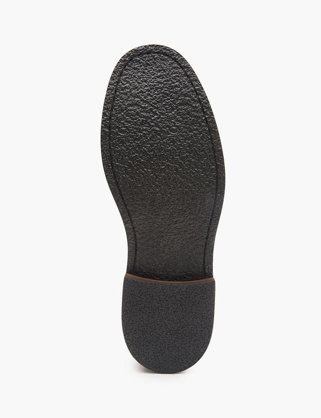 Черные мужские кожаные лоферы MASCOTTE 175-510815-0102 | ракурс 6