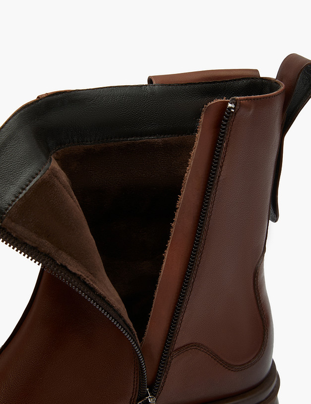 Коричневые женские ботинки MASCOTTE 58-323221-0109 | ракурс 7