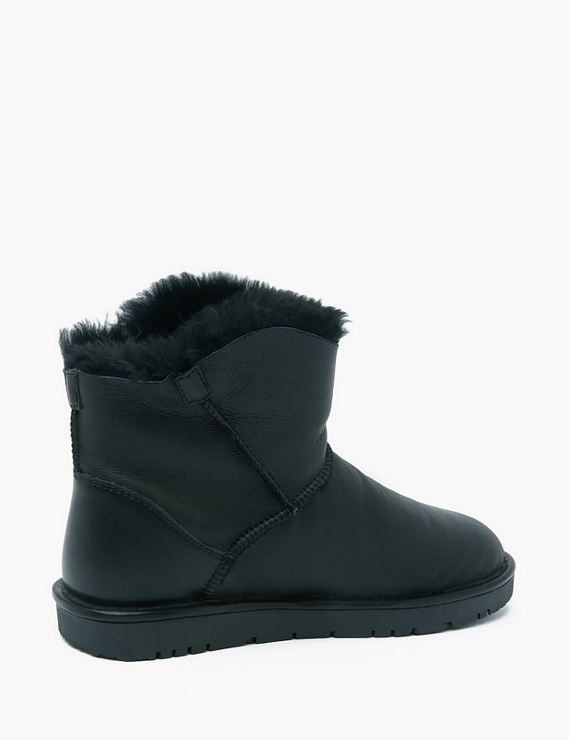 Черные мужские угги на молнии MASCOTTE 128-229336-0902 | ракурс 3 Черные мужские угги на молнии MASCOTTE 128-229336-0902 | ракурс 3