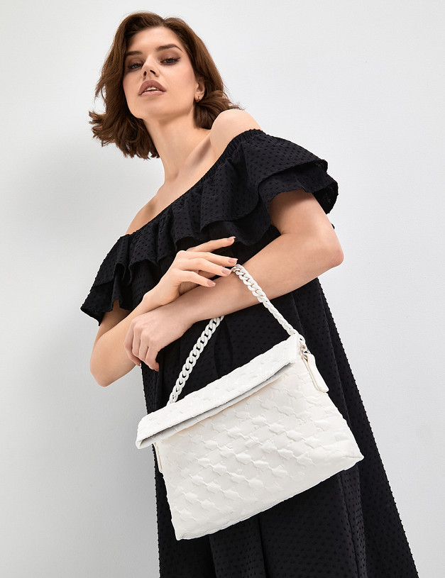 Белая женская сумка MASCOTTE 670-3121-201 | ракурс 1