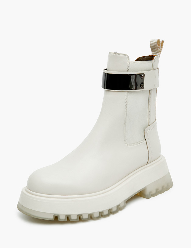 Молочные женские челси MASCOTTE 172-3201122-7115M | ракурс 3