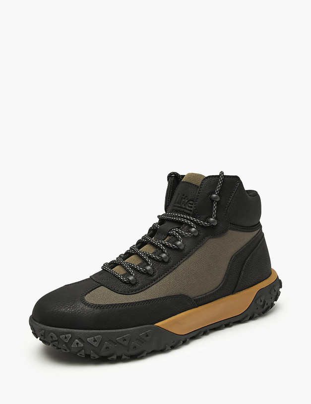 Черные мужские хайкеры MASCOTTE 189-521653-0610 | ракурс 2