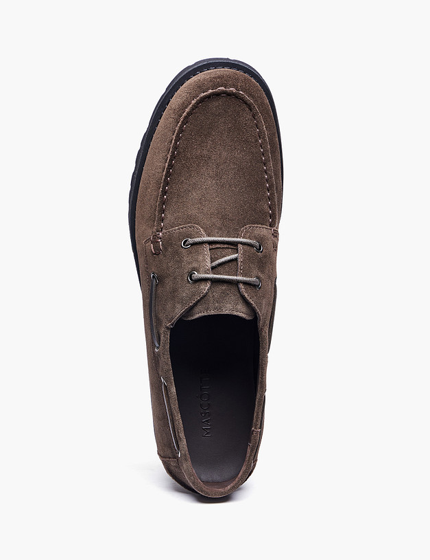 Коричневые мужские топ-сайдеры MASCOTTE 175-612111-2228M | ракурс 5