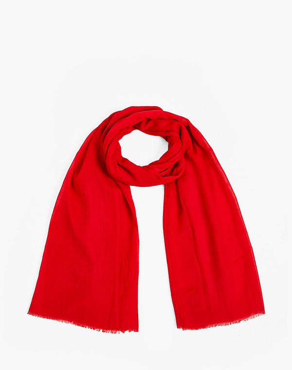 766-6129-2405 Шарф женский красн, Mascotte