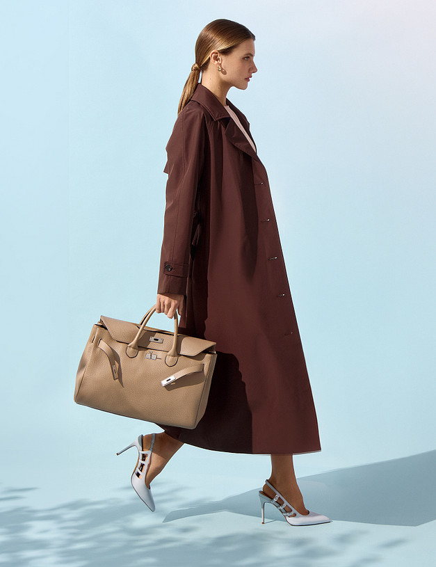 Голубые женские туфли MASCOTTE 126-6102616-6570M | ракурс 1