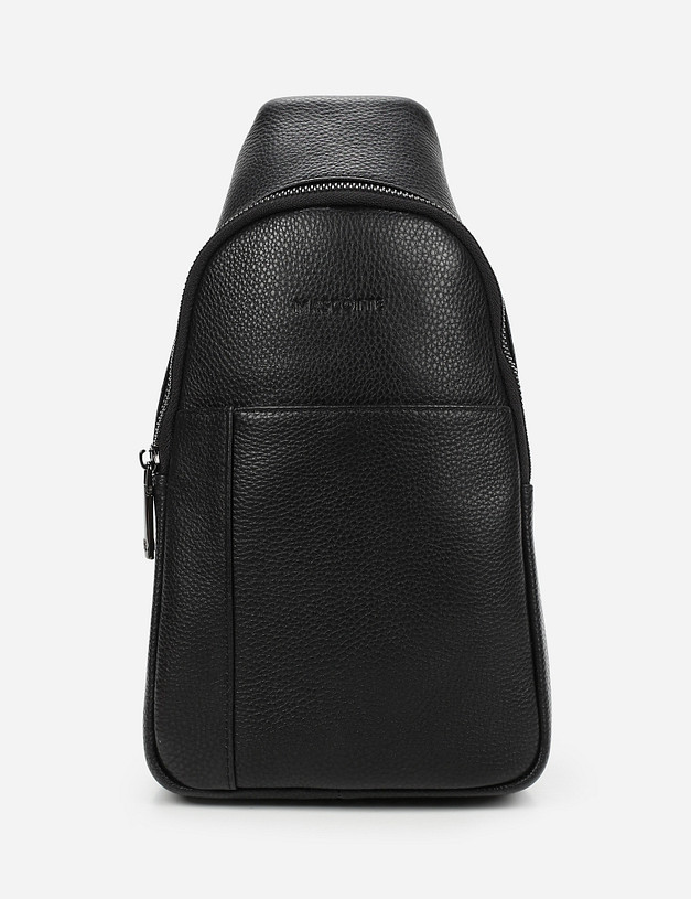 Мужская сумка-слинг из натуральной кожи MASCOTTE 602-1116-102 | ракурс 2