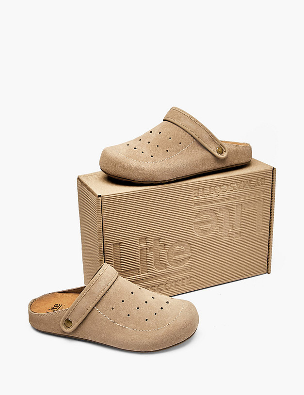 Бежевые женские сабо MASCOTTE 98-612622-0208 | ракурс 7