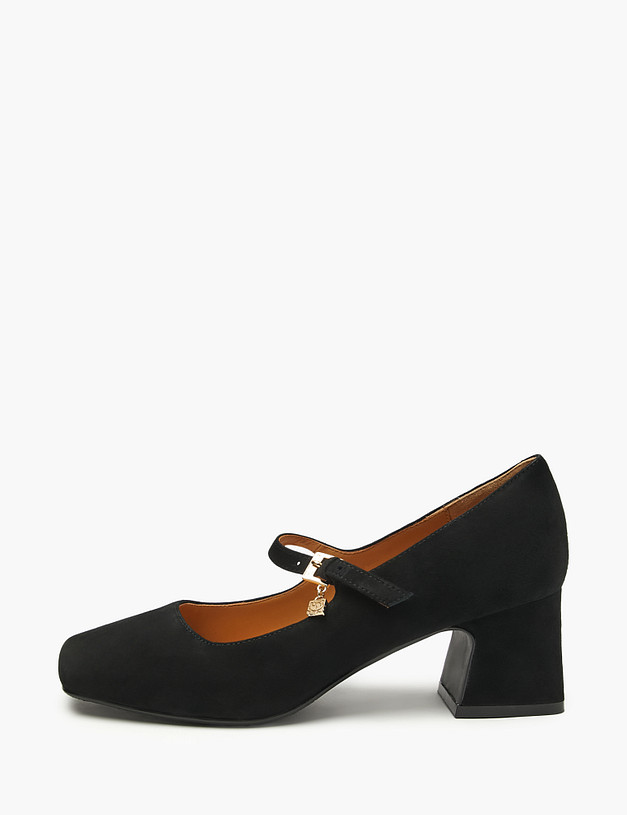 Черные женские туфли Мэри Джейн MASCOTTE 126-521711-0602 | ракурс 1