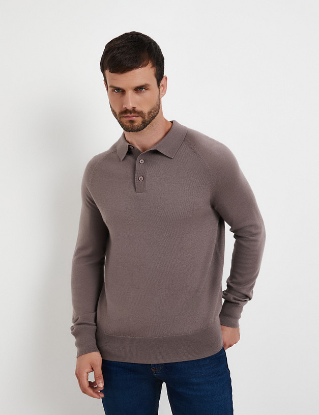 Мужской джемпер цвета капучино MASCOTTE 852-5226-7509 | ракурс 1