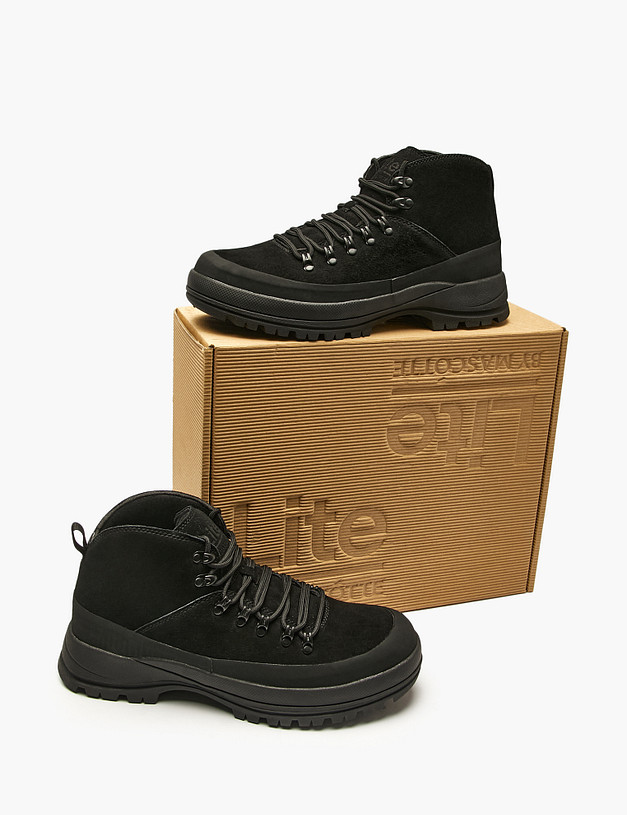 Черные мужские ботинки MASCOTTE 151-520221-0202 | ракурс 7