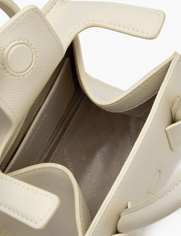 Белая женская сумка MASCOTTE 604-4150-601 | ракурс 5 Белая женская сумка MASCOTTE 604-4150-601 | ракурс 5