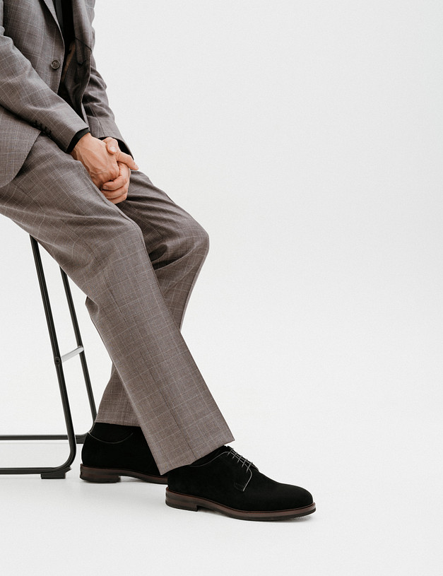 Черные мужские дерби MASCOTTE 175-512612-0602 | ракурс 2