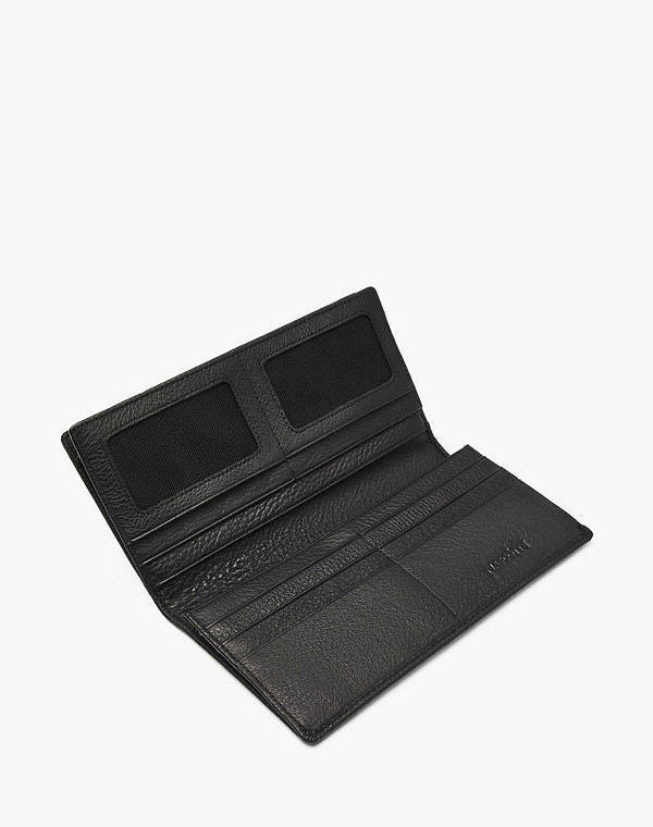 622-6106-102 Портмоне муж. нат.кожа/текстиль черн, Mascotte