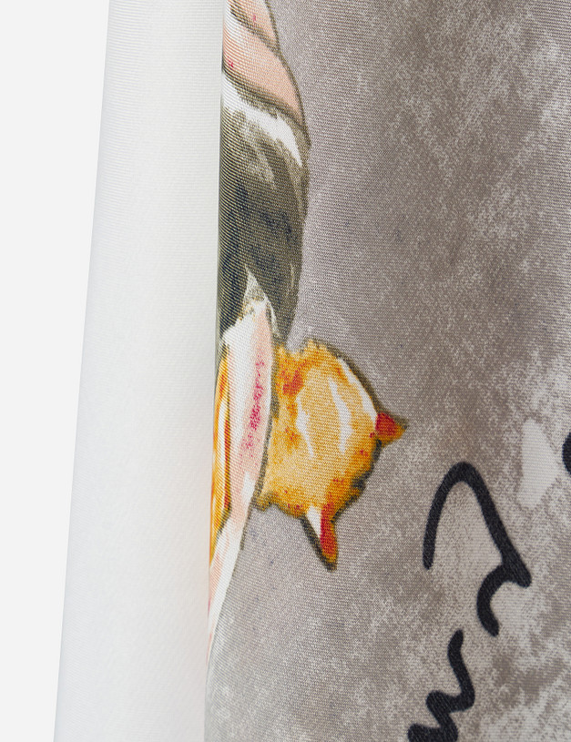 Белый женский платок MASCOTTE 730-1201-2403 | ракурс 2