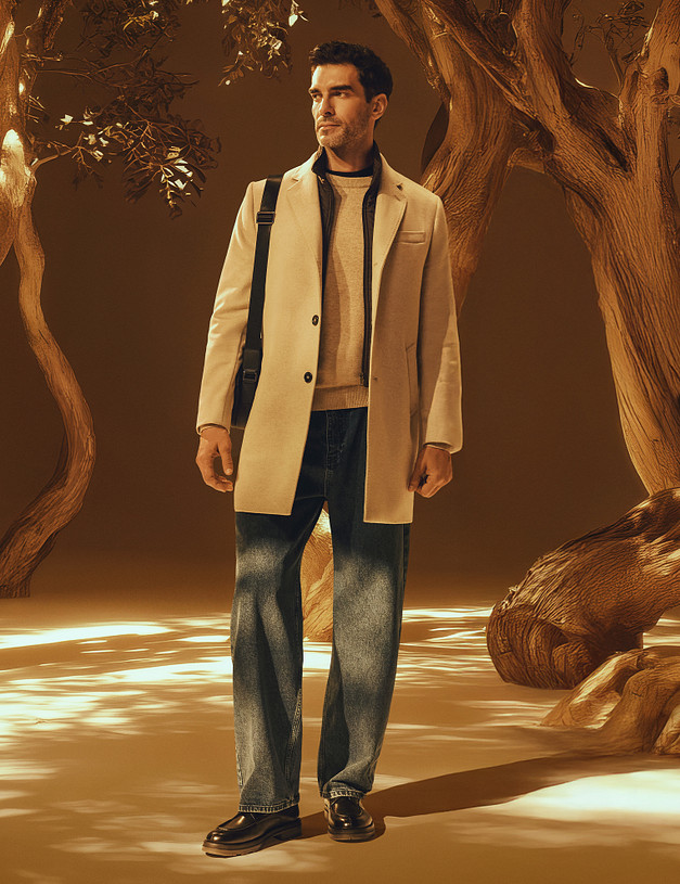 Черные мужские зимние ботинки MASCOTTE 175-525832-8100M | ракурс 1