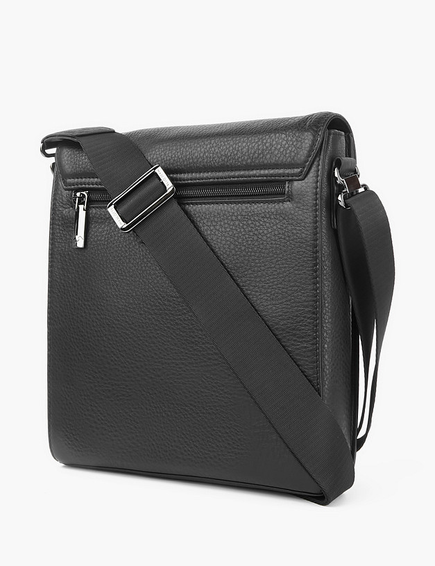 Черная мужская сумка MASCOTTE 622-2101-102 | ракурс 3