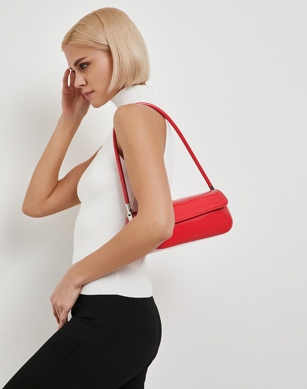 647-5103-605 Сумка женская и.кожа/и.кожа красн, S, Mascotte