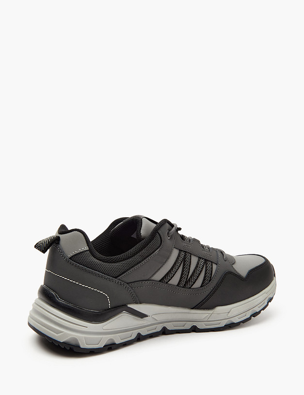 Серые мужские кроссовки MASCOTTE 189-322221-0610 | ракурс 3