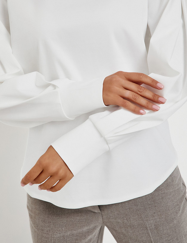 Белая женская водолазка MASCOTTE 976-5203-2601 | ракурс 5