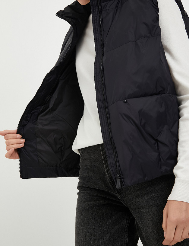 Черный женский жилет MASCOTTE 234-3320-2402 | ракурс 4