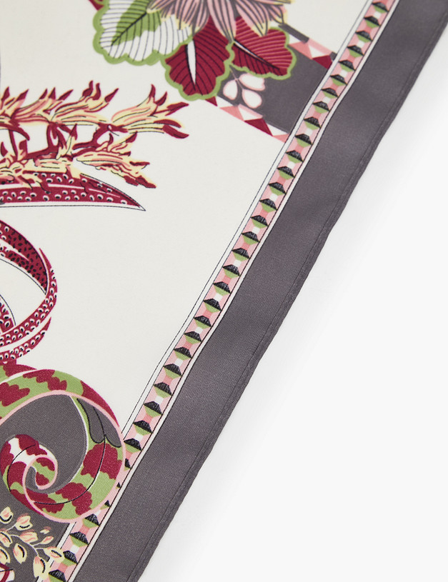 Серый женский платок MASCOTTE 763-3204-2410 | ракурс 3