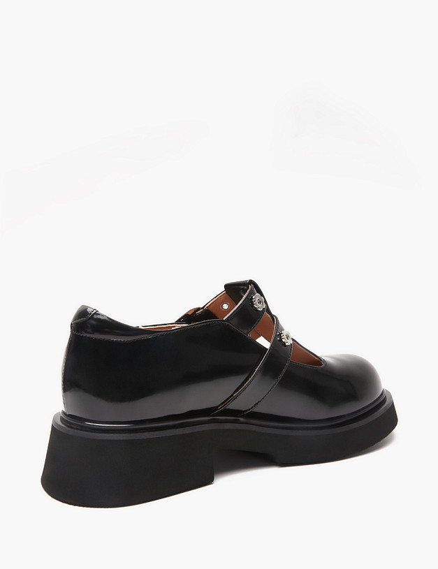 Черные женские туфли Мэри Джейн MASCOTTE 58-411912-0102 | ракурс 6 Черные женские туфли Мэри Джейн MASCOTTE 58-411912-0102 | ракурс 6