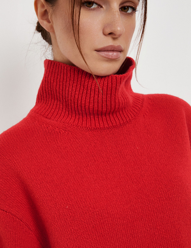 Красный женский свитер MASCOTTE 990-5201-7505 | ракурс 4