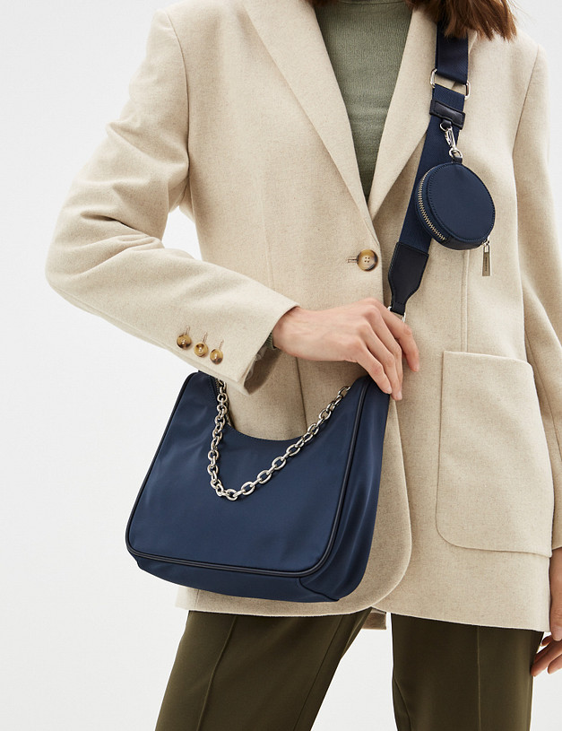 Синяя женская сумка MASCOTTE 670-1214-203 | ракурс 1