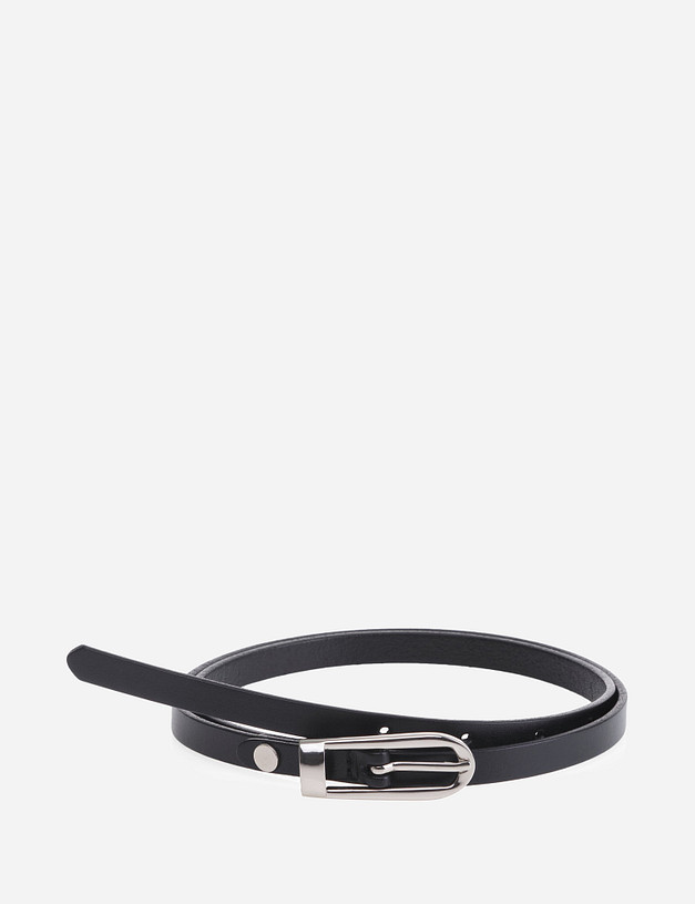 Черный женский ремень MASCOTTE 703-0109-102 | ракурс 1 Черный женский ремень MASCOTTE 703-0109-102 | ракурс 1