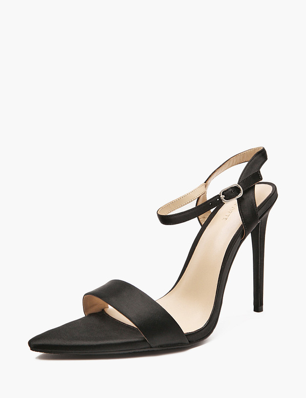 Черные женские босоножки MASCOTTE 25-512411-0202 | ракурс 2