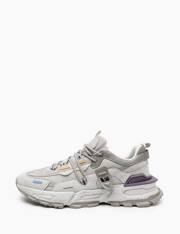 Бежевые мужские кроссовки MASCOTTE 64-516421-0101 | ракурс 1